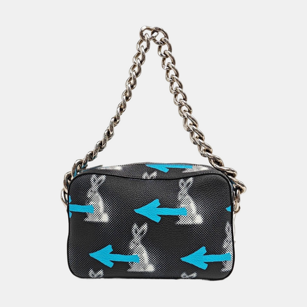 Calfskin Shoulder Bag Black