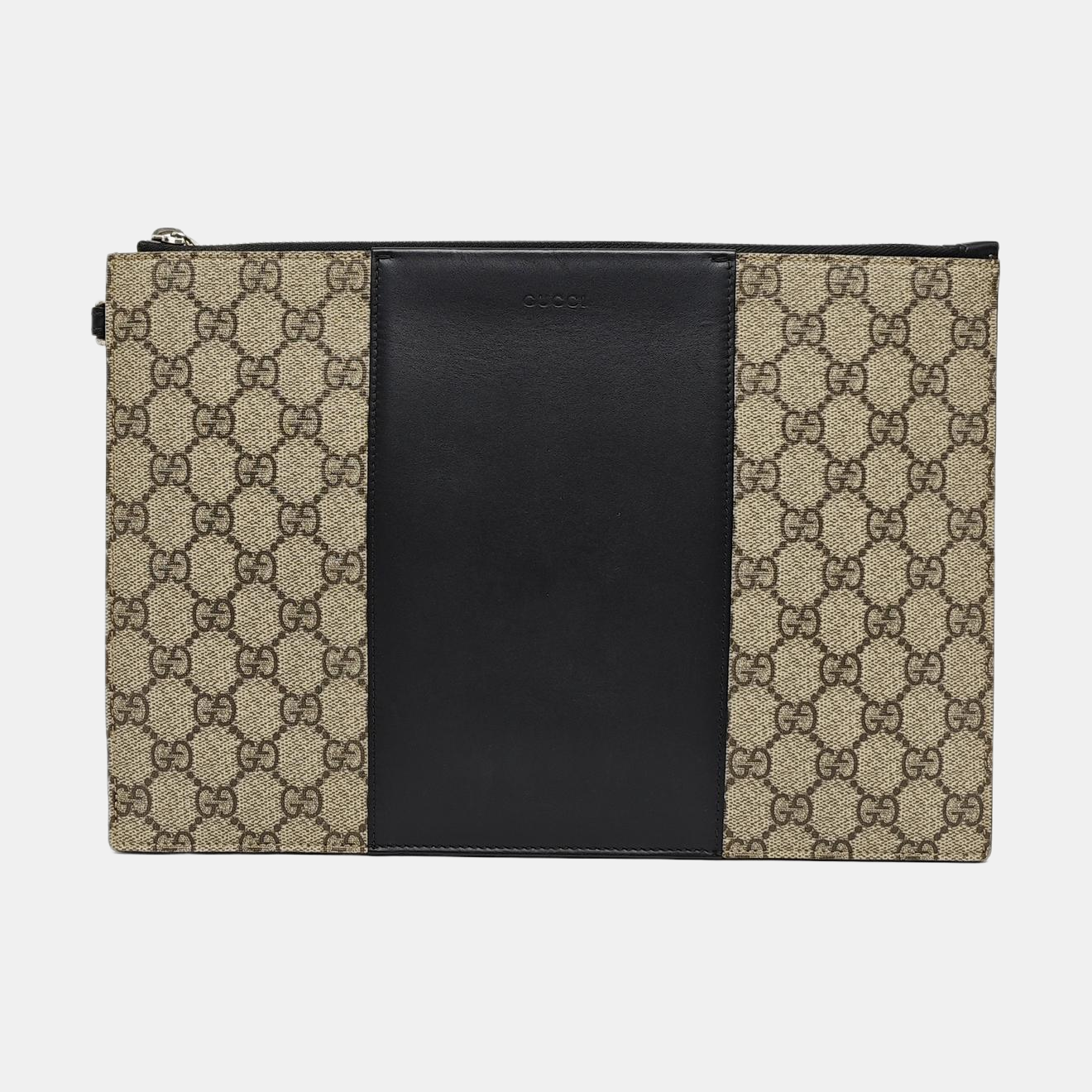 GG Supreme Monogram Coated Canvas Brown