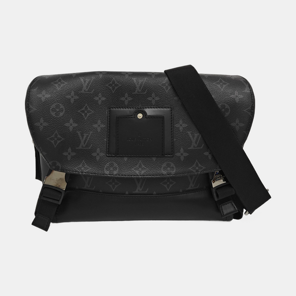 VOYAGER PM Monogram Coated Canvas Black