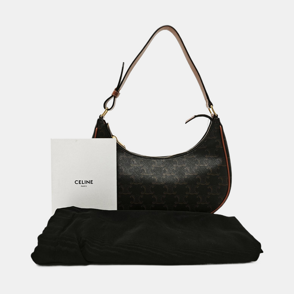 AVA Small Coated Canvas Brown
