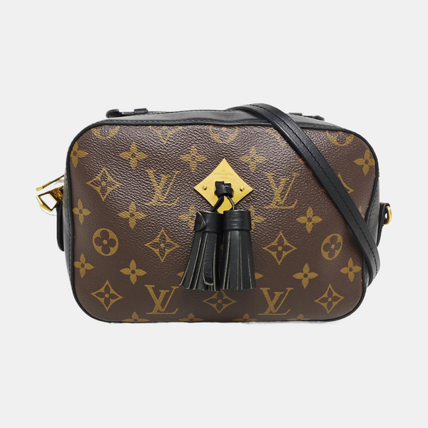SAINTONGE Monogram Coated Canvas Brown