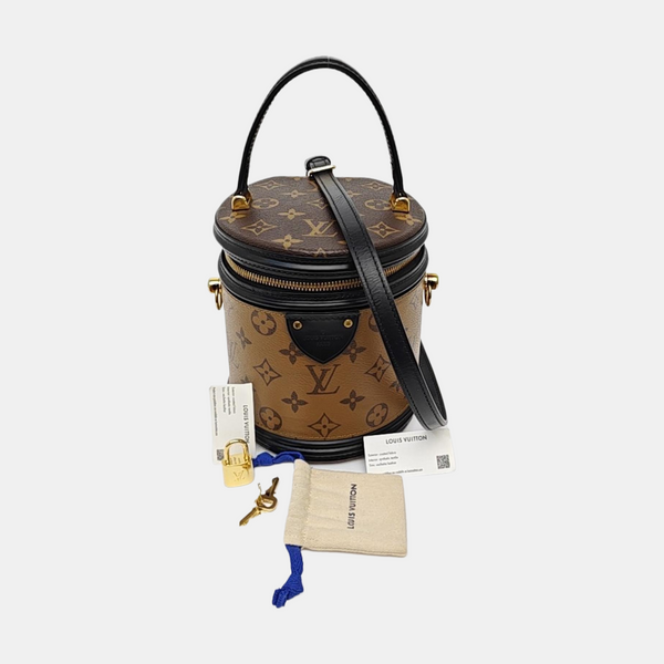 CANNES PM Monogram Coated Canvas Brown