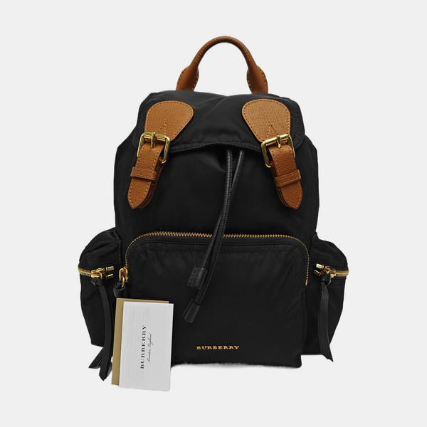 The Rucksack Nylon Black
