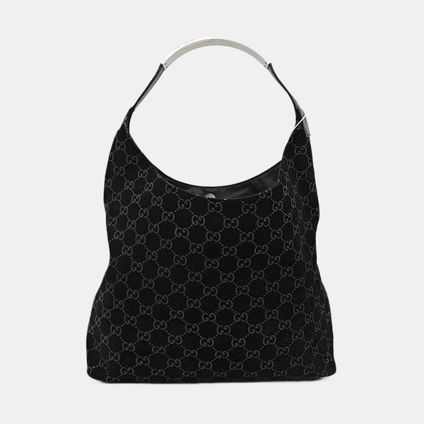 Suede Shoulder Bag Black