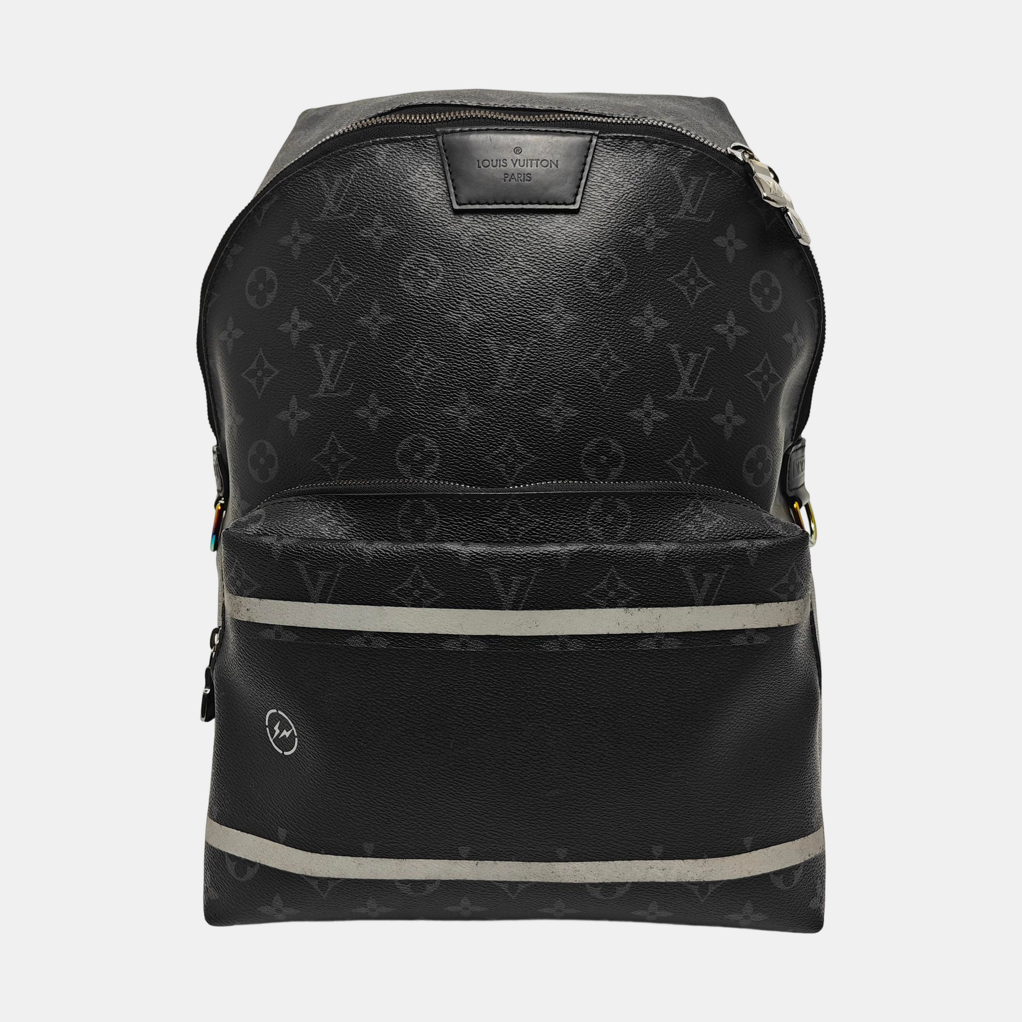 DISCOVERY PM Monogram Coated Canvas Black