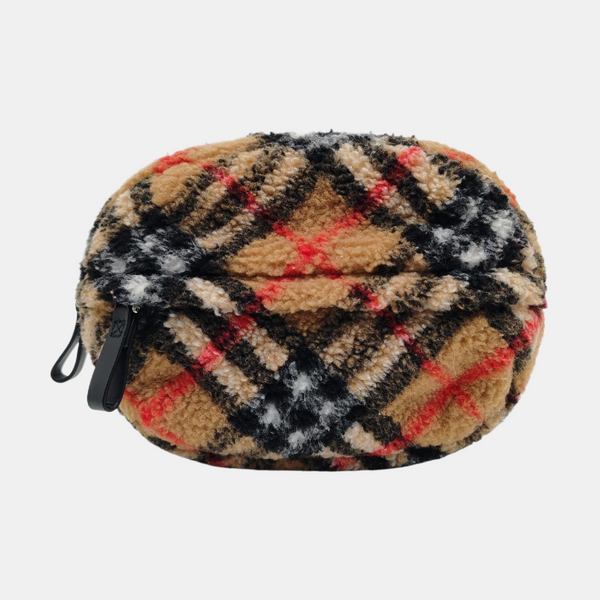 Fabric Belt Bag Brown