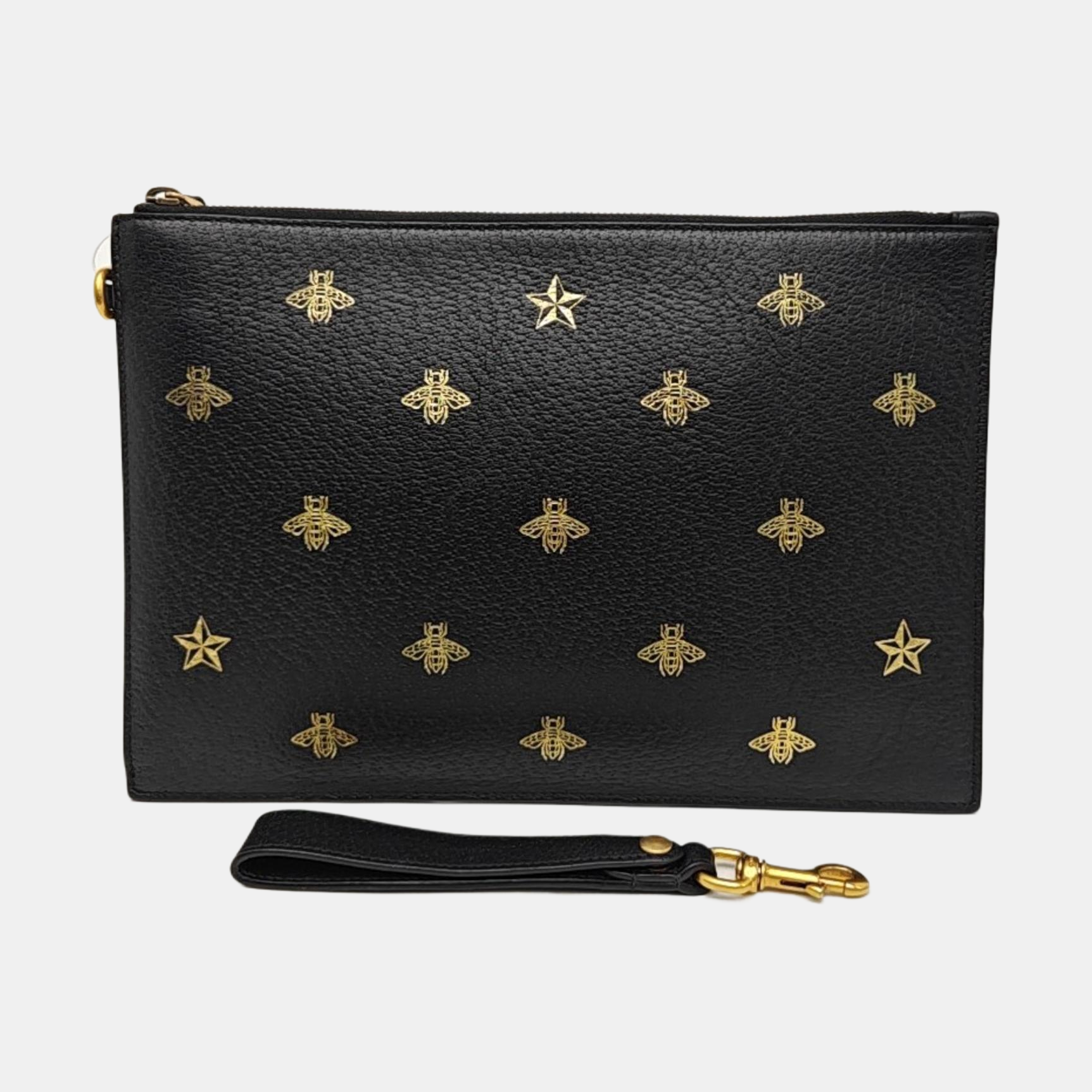 Calfskin Clutch Black