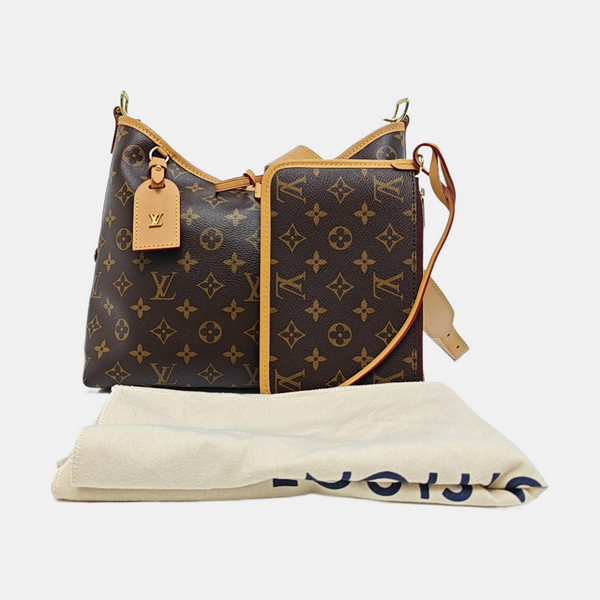 CARRYALL PM Monogram Coated Canvas Brown