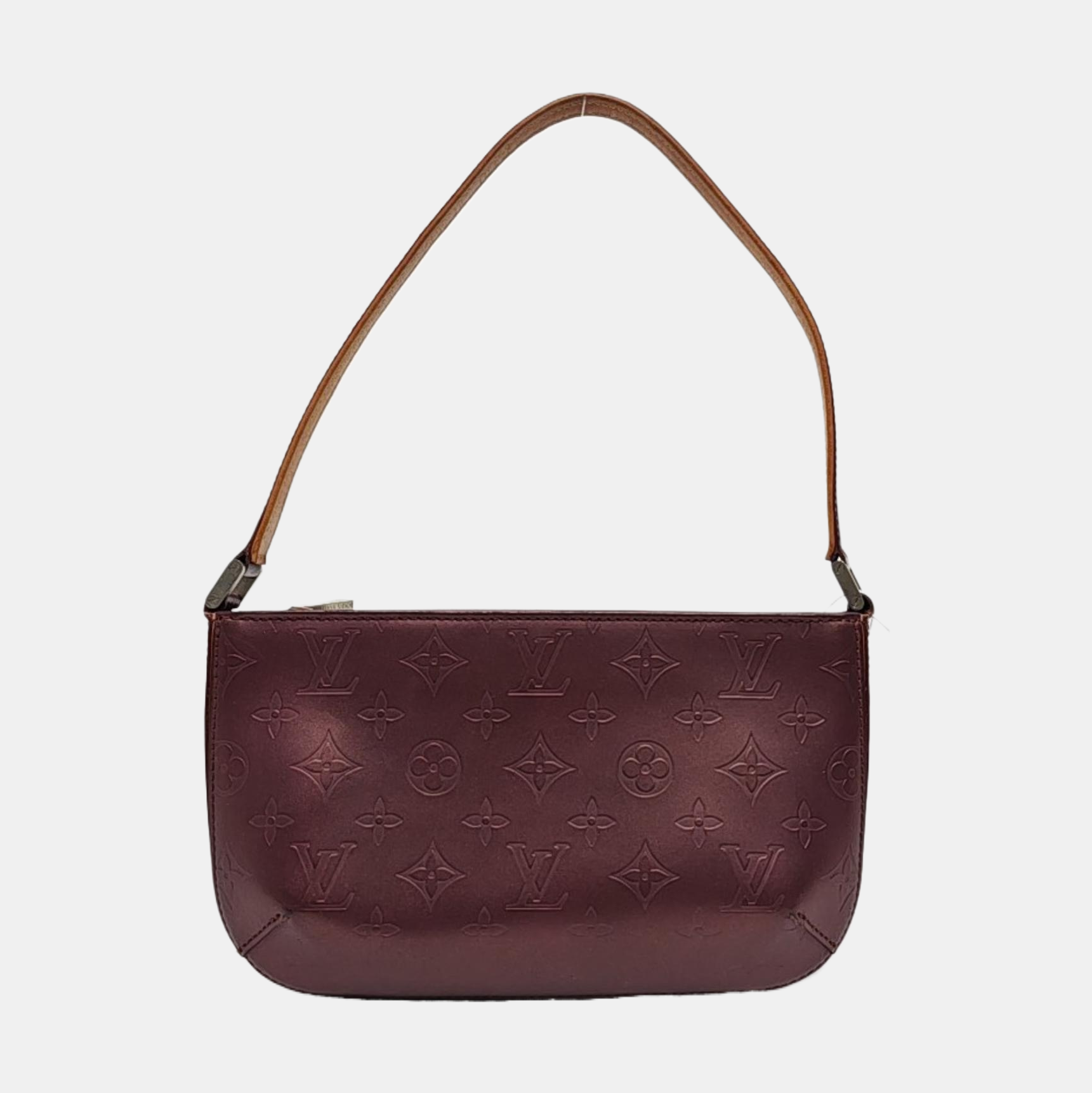 FOWLER Monogram Calfskin Red