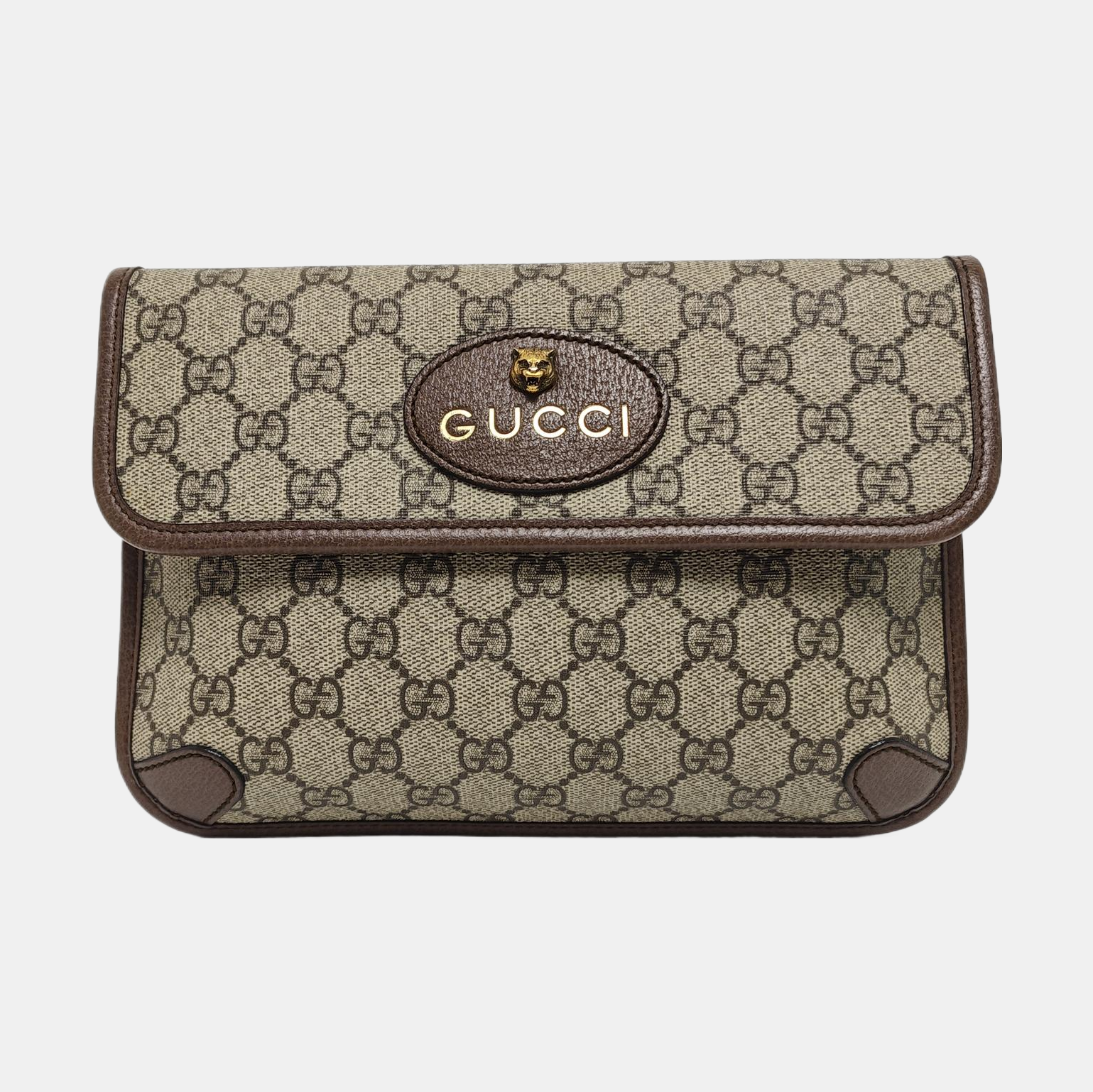 Neo Vintage Monogram Coated Canvas Beige