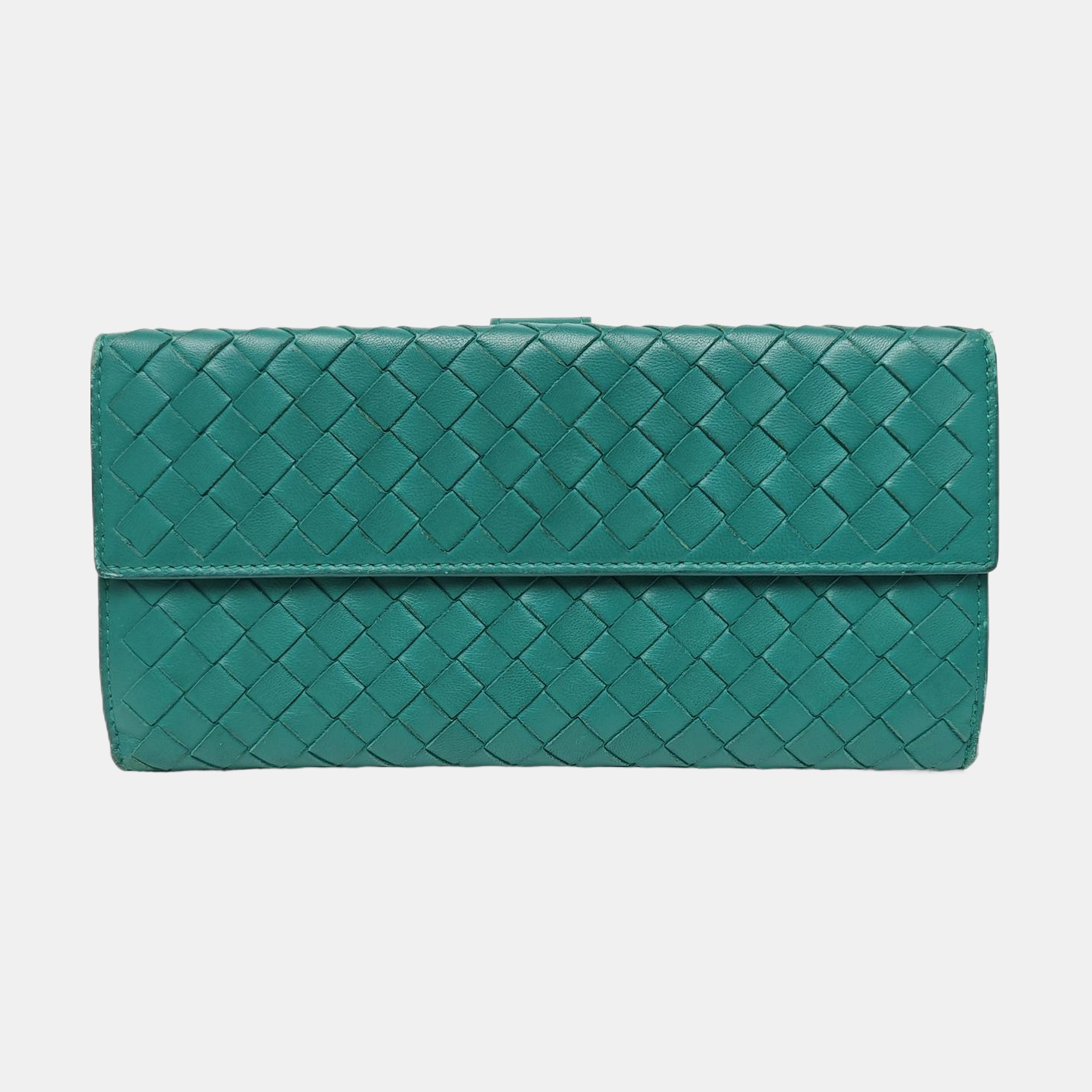 Lambskin Wallet Green