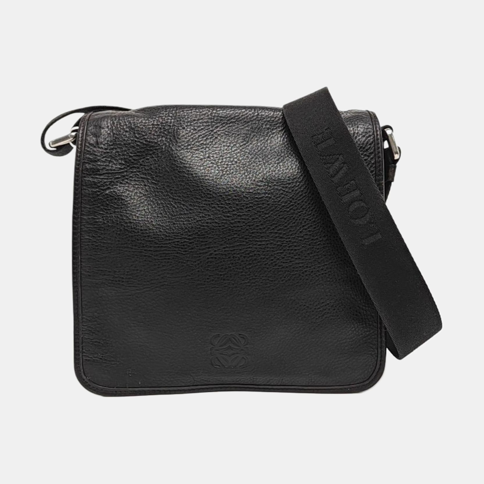 Calfskin Shoulder Bag Black