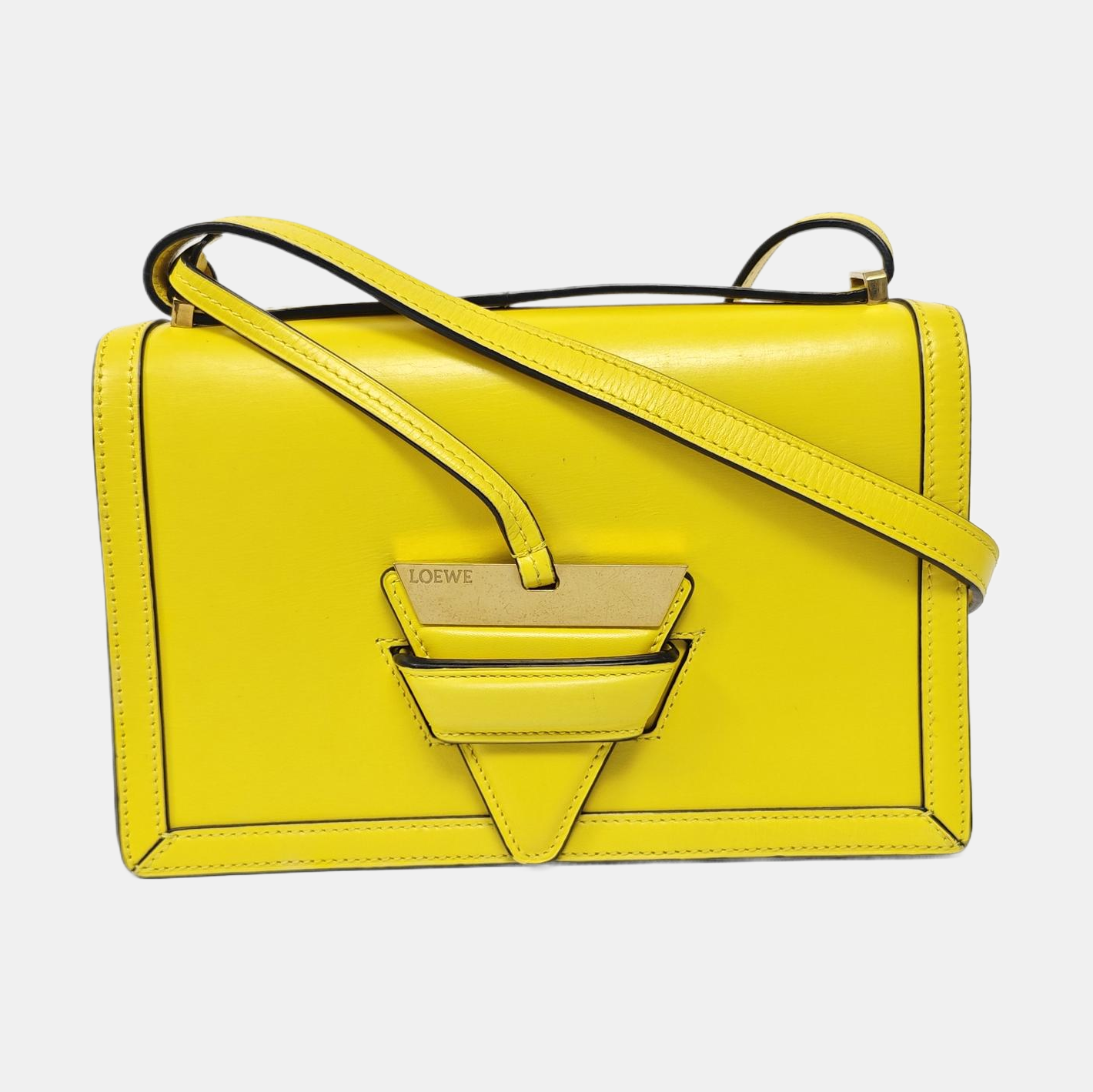 Barcelona Medium Calfskin Yellow
