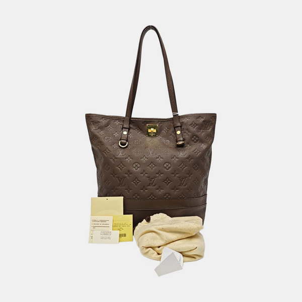 CITADINE PM Monogram Calfskin Gray