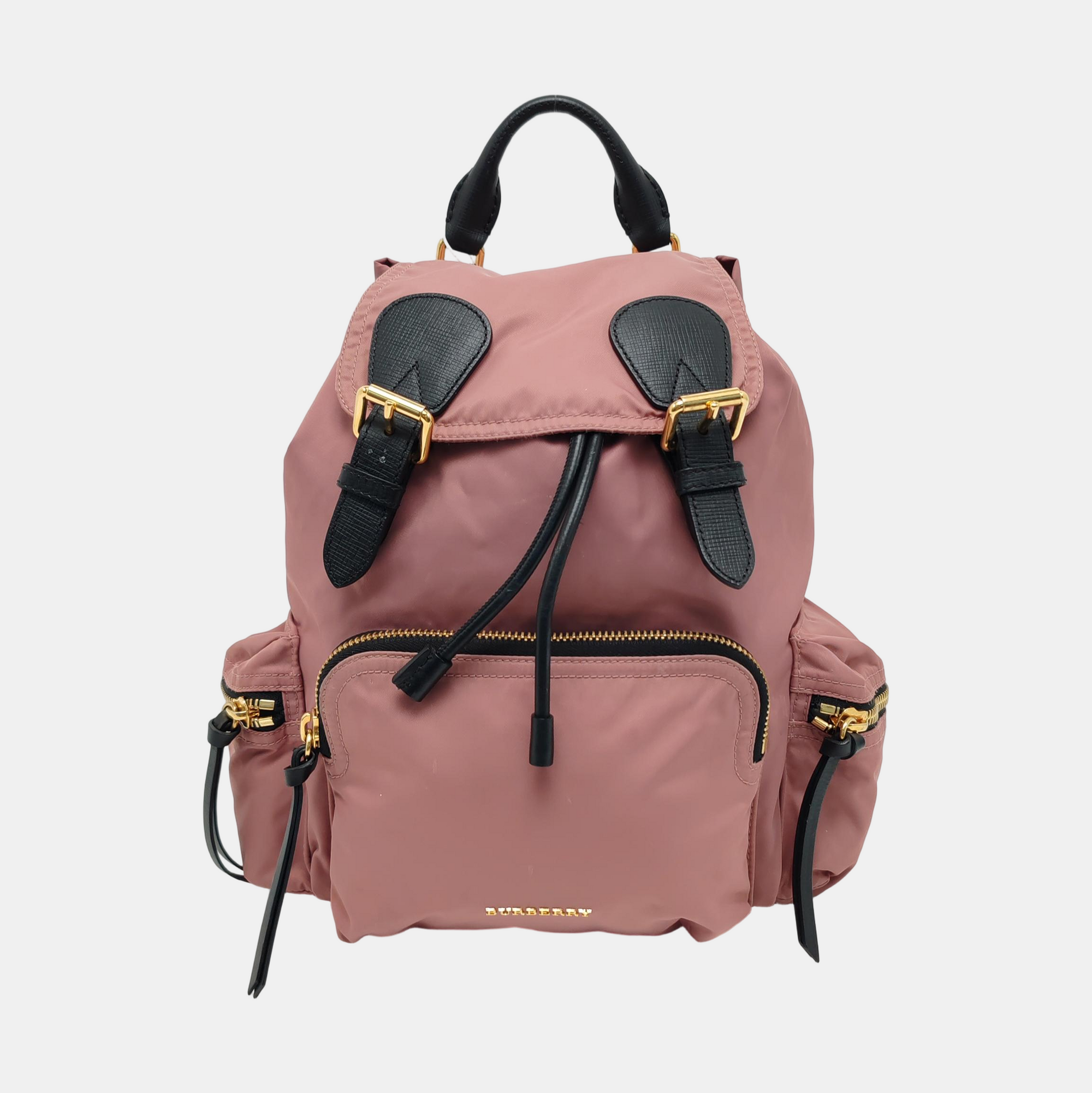 The Rucksack Medium Nylon Beige