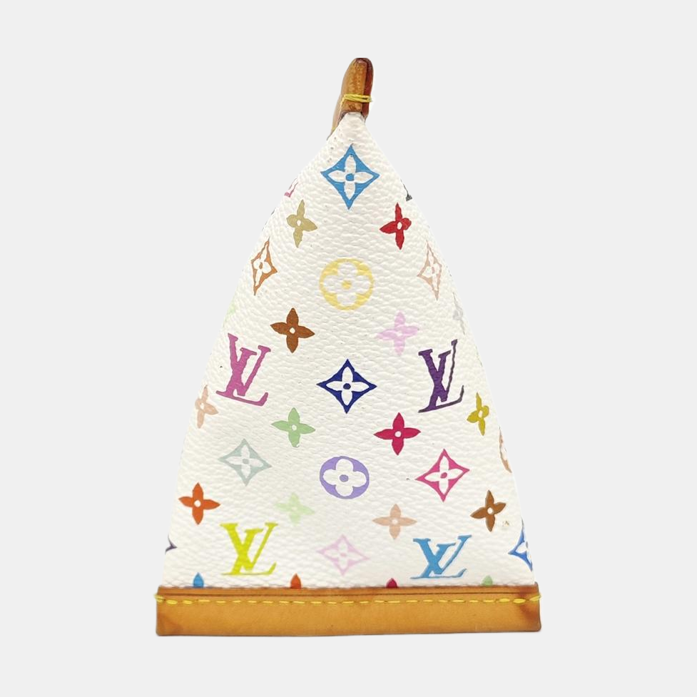 Monogram Coated Canvas Coin Purse White