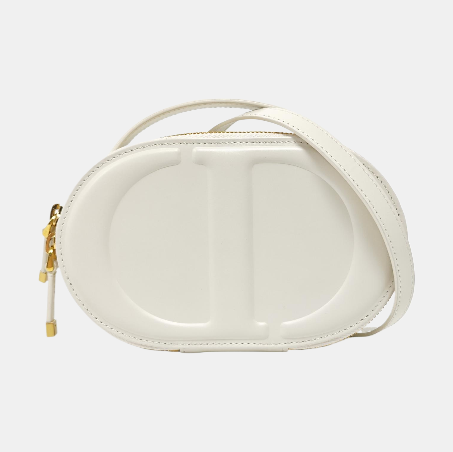 CD Signature Calfskin White