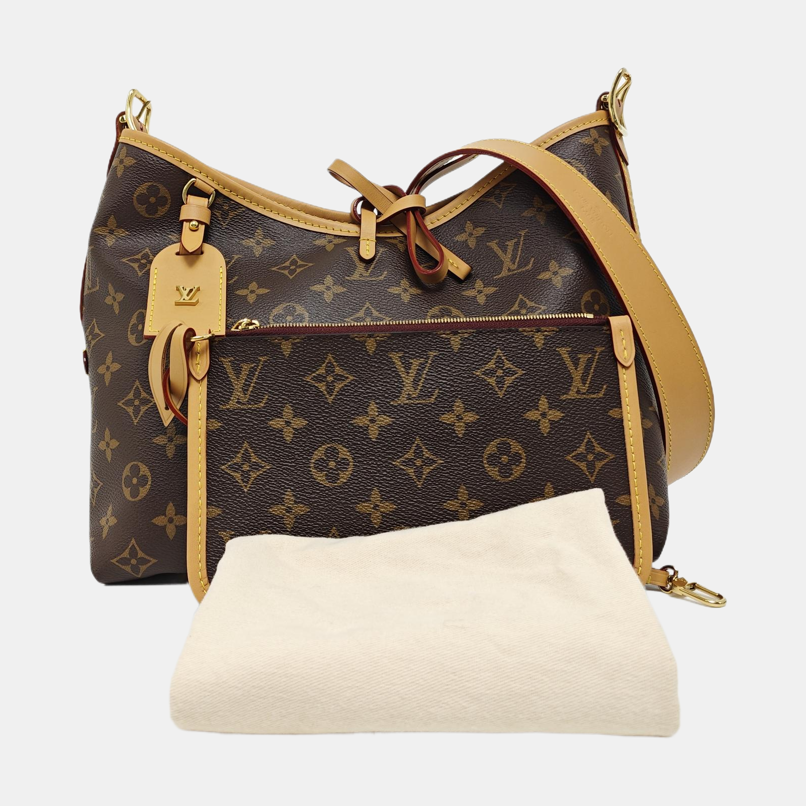 CARRYALL PM Monogram Coated Canvas Brown