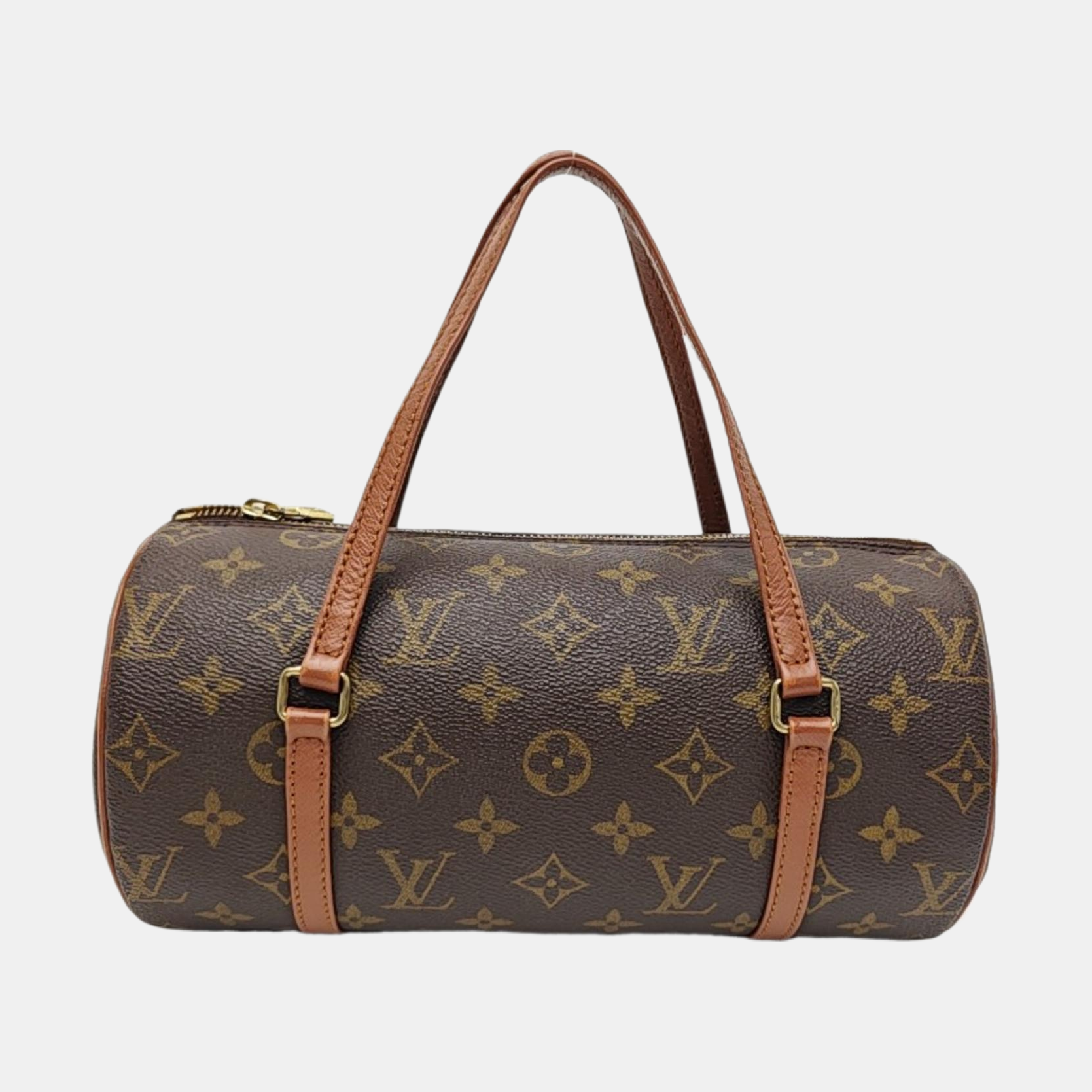 PAPILLON 26 Monogram Coated Canvas Brown