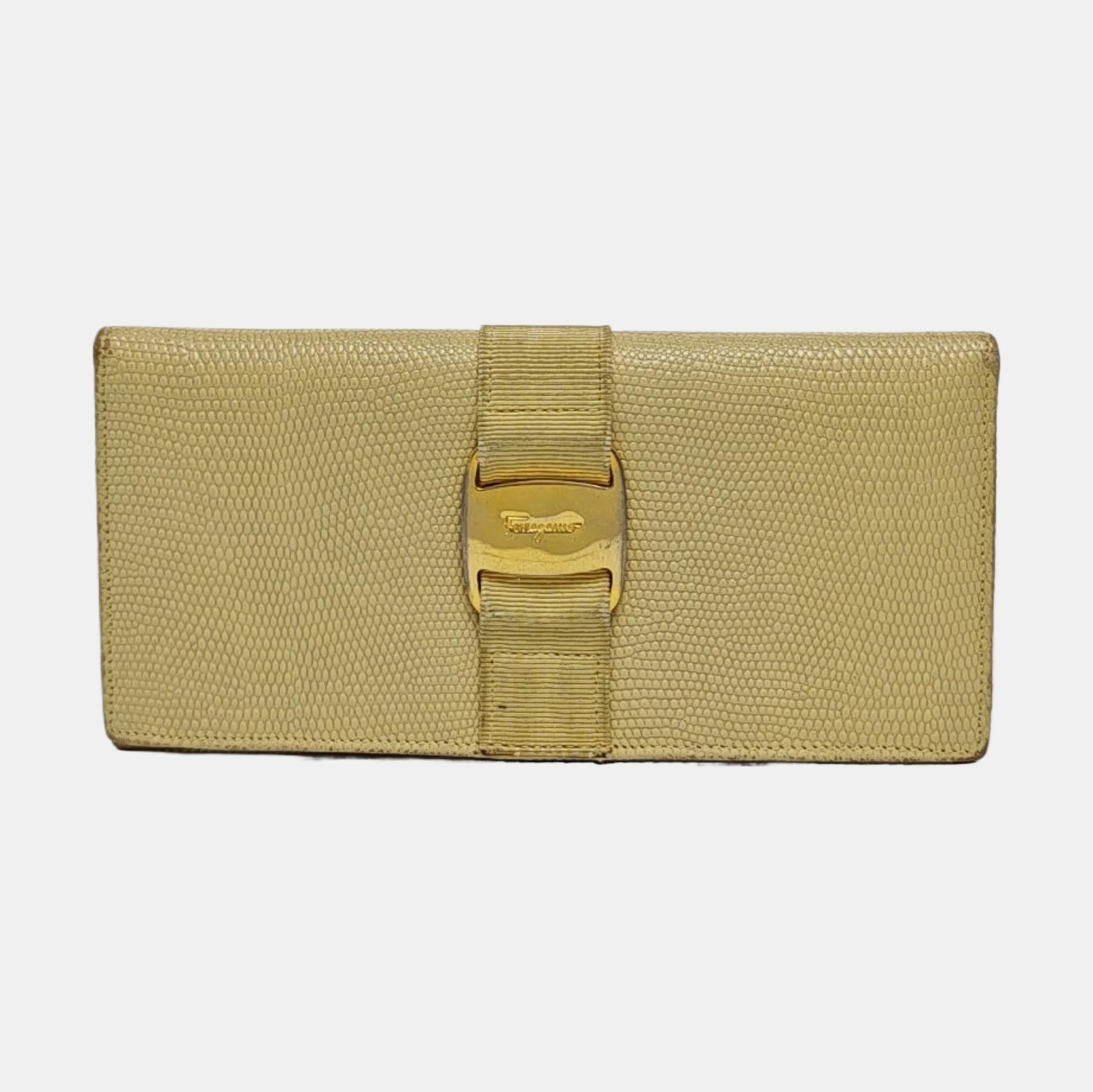 Calfskin Wallet Yellow