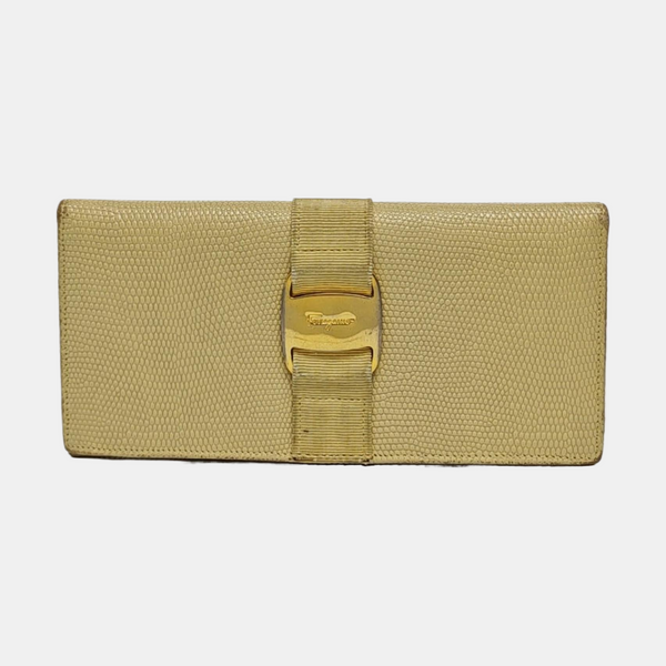 Calfskin Wallet Yellow