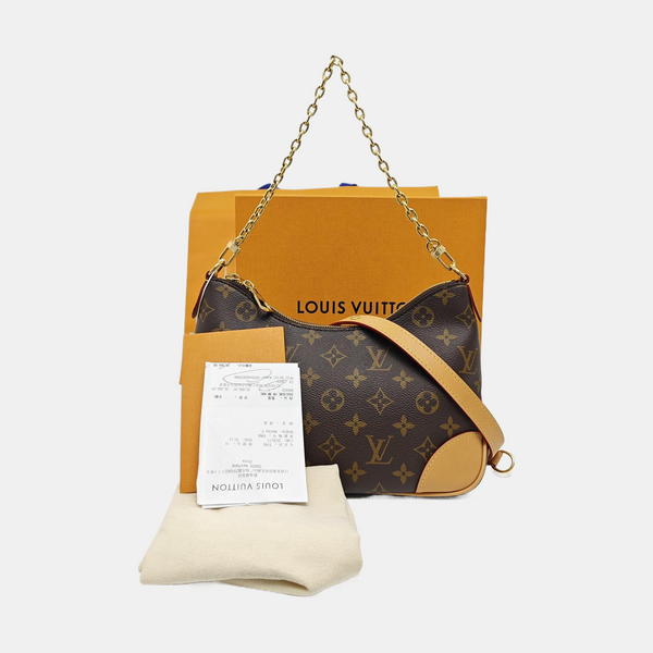 BOULOGNE Monogram Coated Canvas Brown