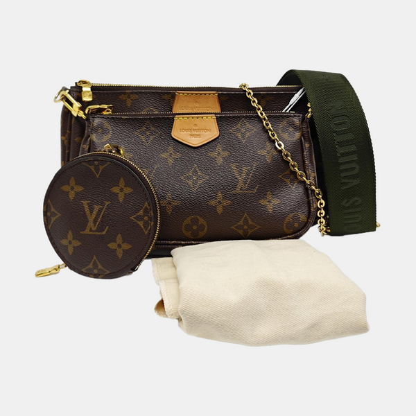 MULTI Monogram Coated Canvas Brown