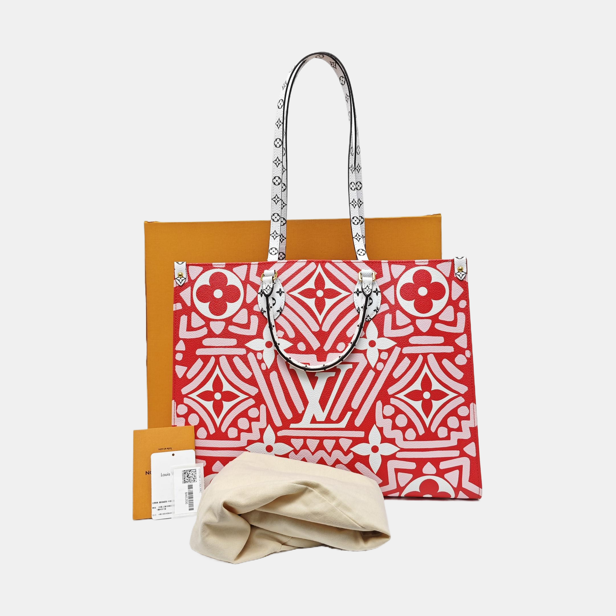 ONTHEGO GM Coated Canvas Red