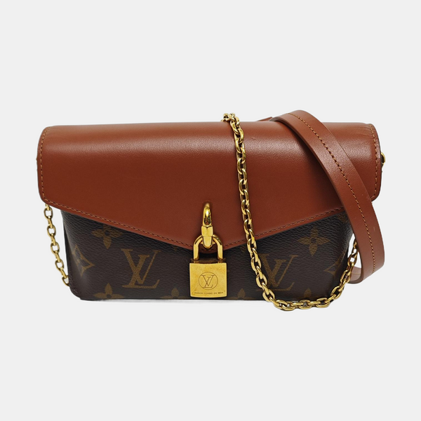 PADLOCK Monogram Coated Canvas Brown