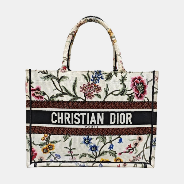 Authenticated pre-owned  Book Tote Medium Canvas Multicolor - Tote Bag at Looply