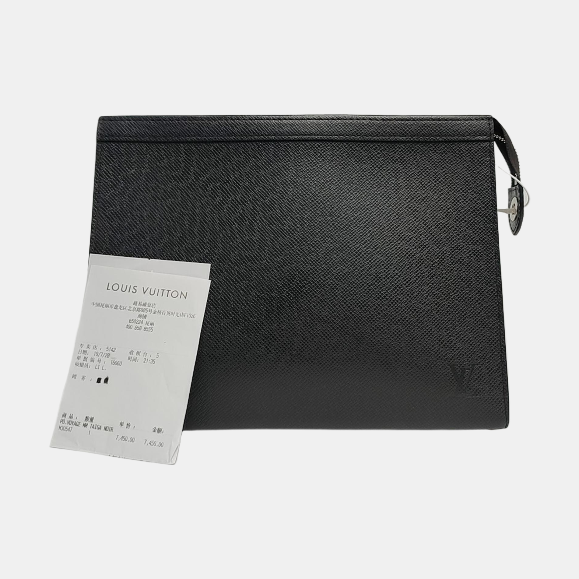 Pochette Voyag MM Calfskin Black