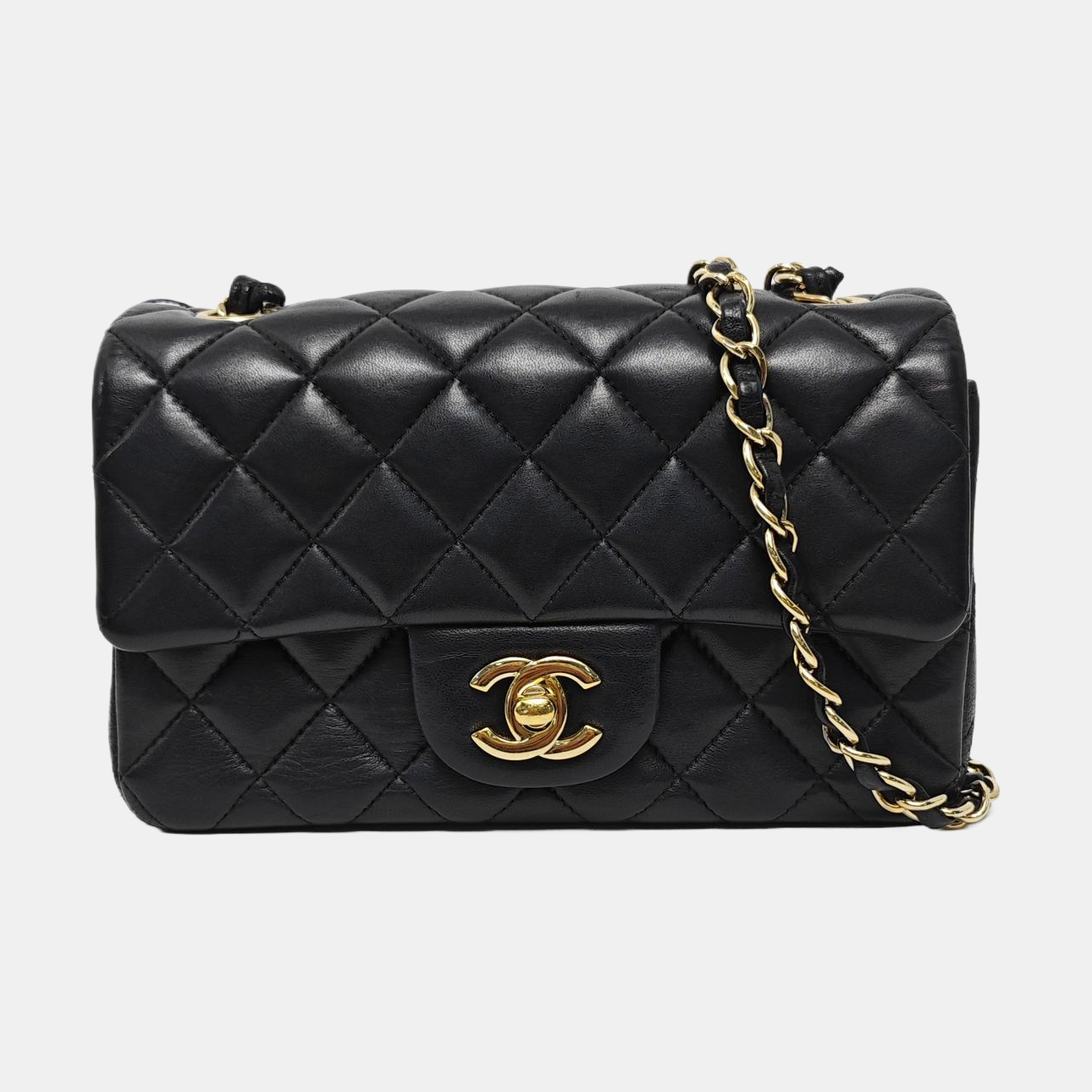 CLASSIC FLAP Mini Quilted Lambskin Black