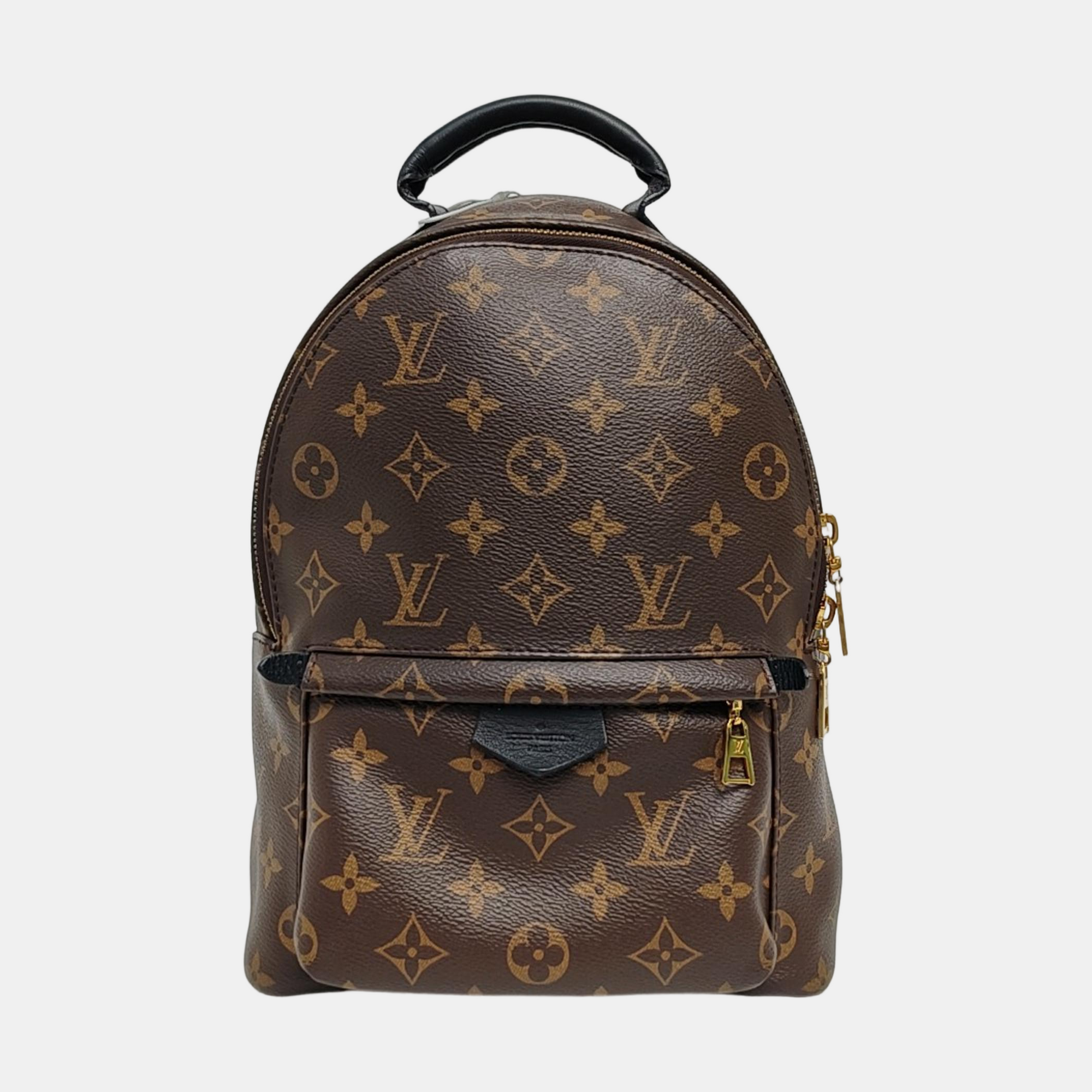 PALM SPRINGS PM Monogram Coated Canvas Brown
