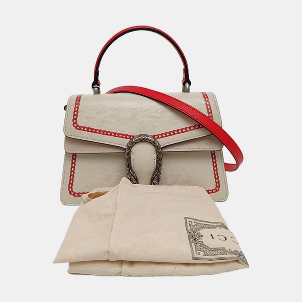 Authenticated pre-owned  Dionysus Small Quilted Calfskin White - Shoulder Bag at Looply