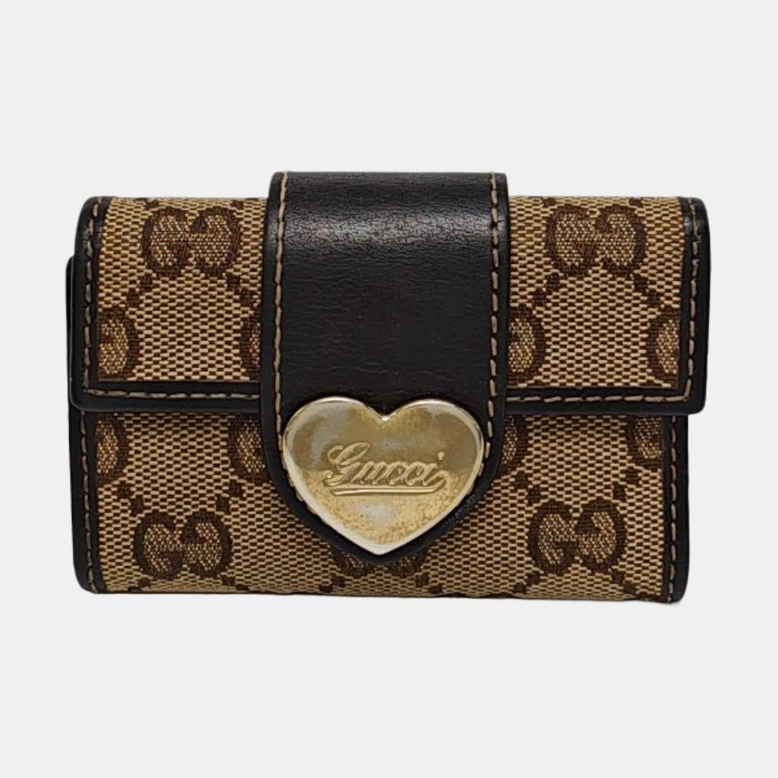 Monogram Canvas Wallet Brown