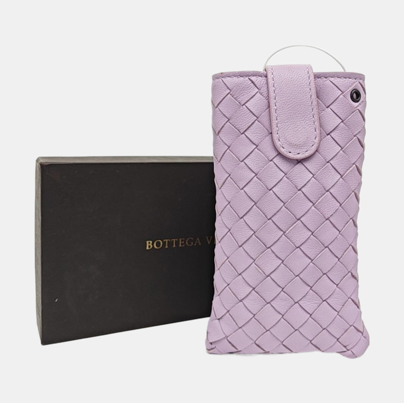 Calfskin Clutch Purple