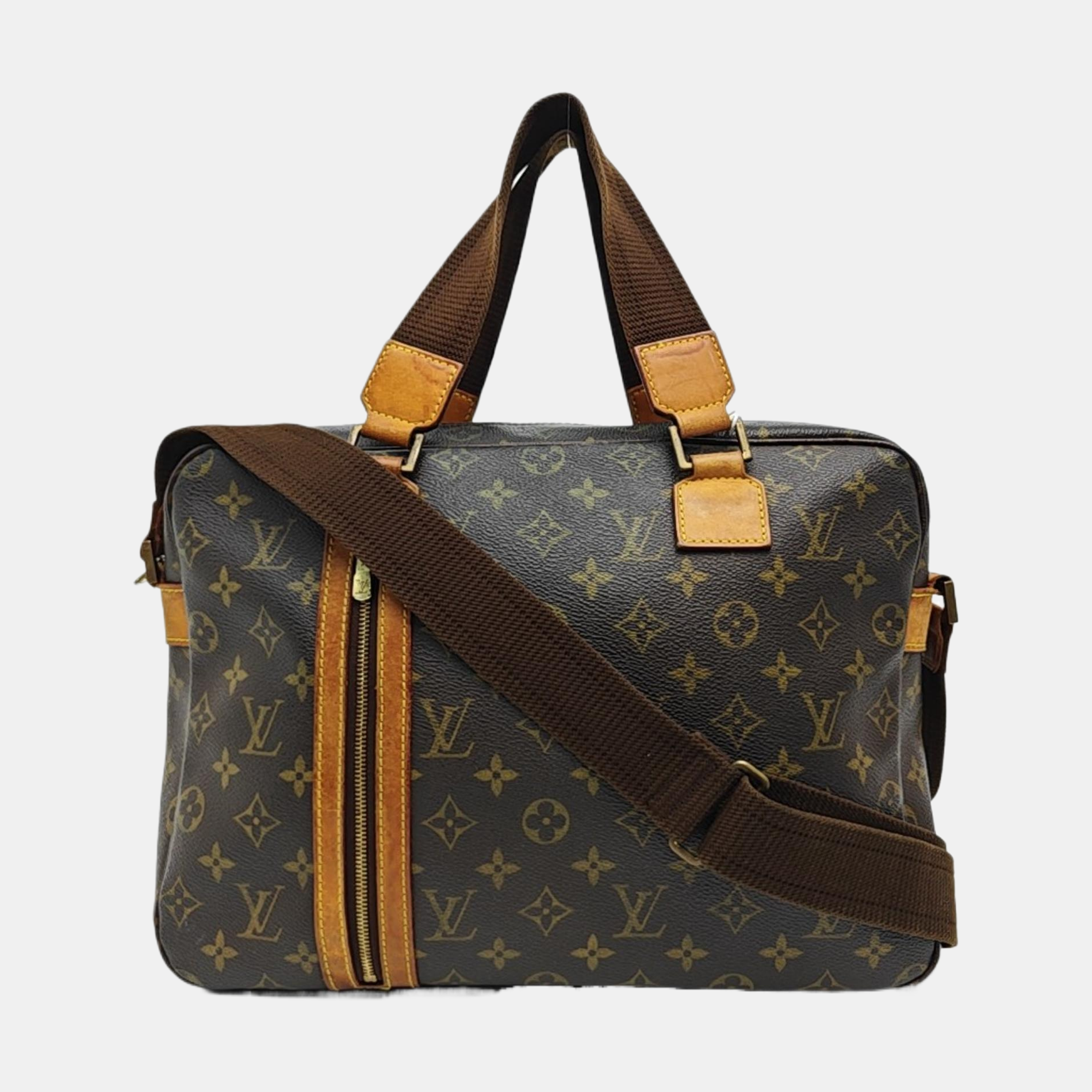 BOSPHORE Monogram Coated Canvas Brown