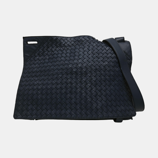Calfskin Shoulder Bag Blue