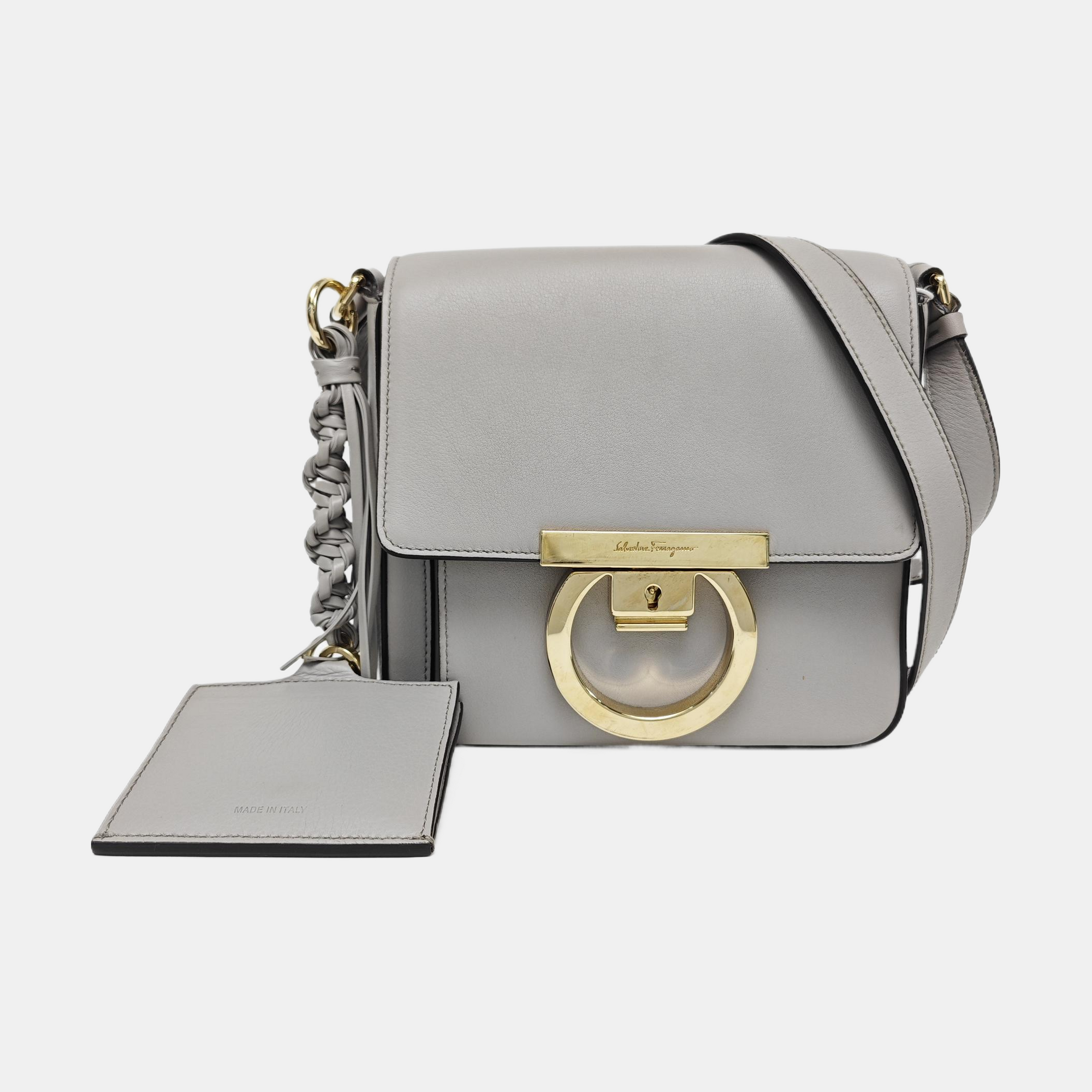 Gancino Calfskin Gray
