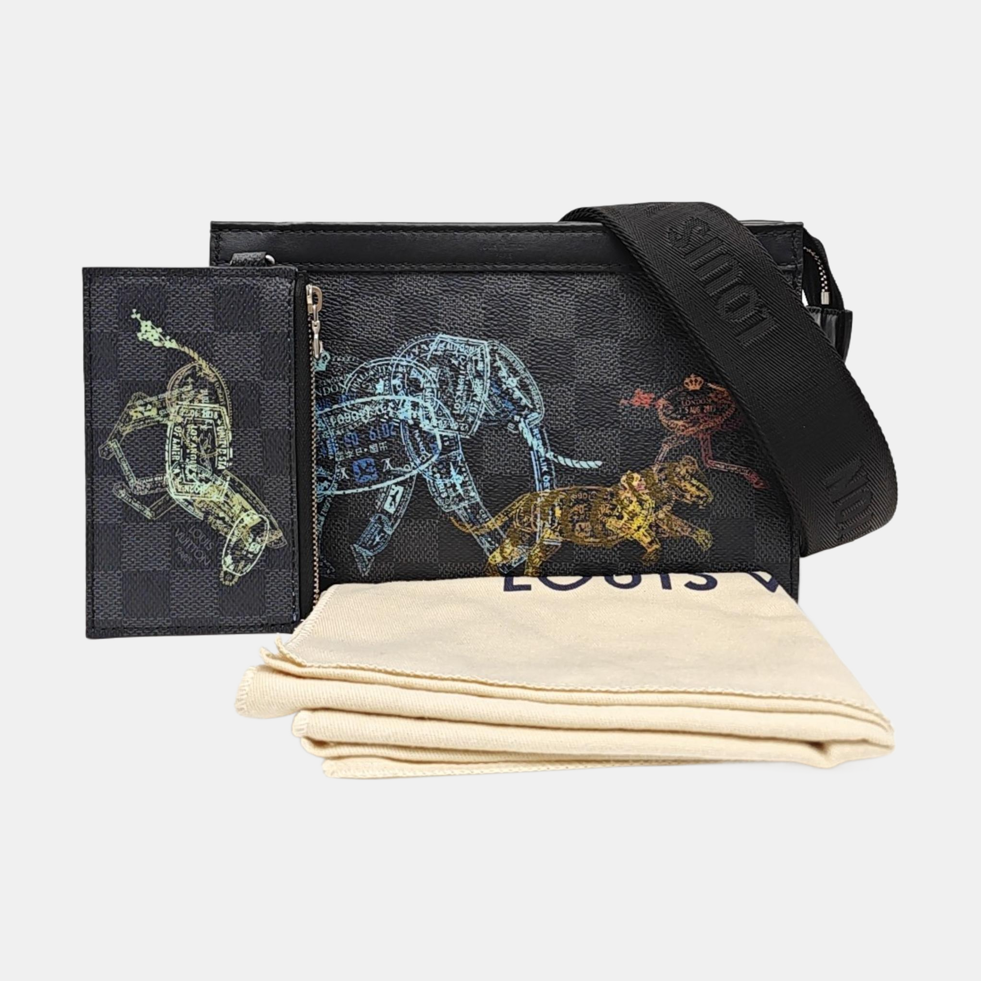 GASTON Coated Canvas Gray