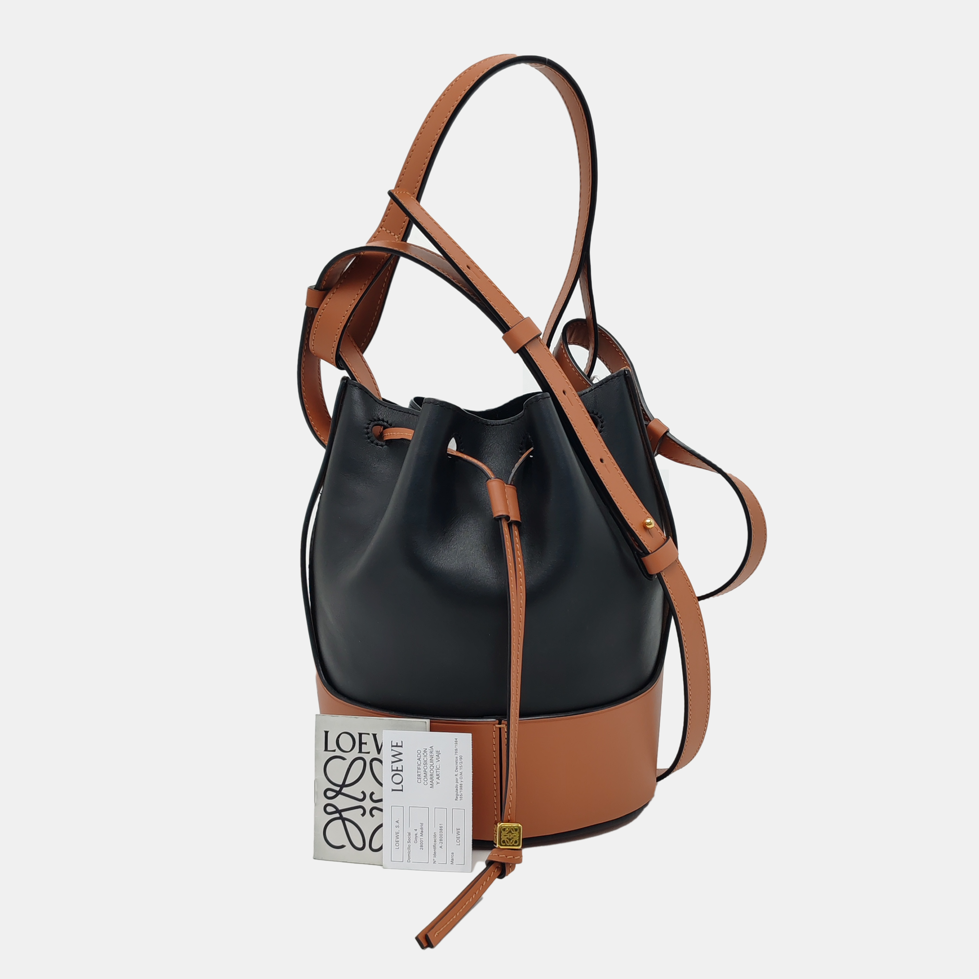 Balloon Small Calfskin Black
