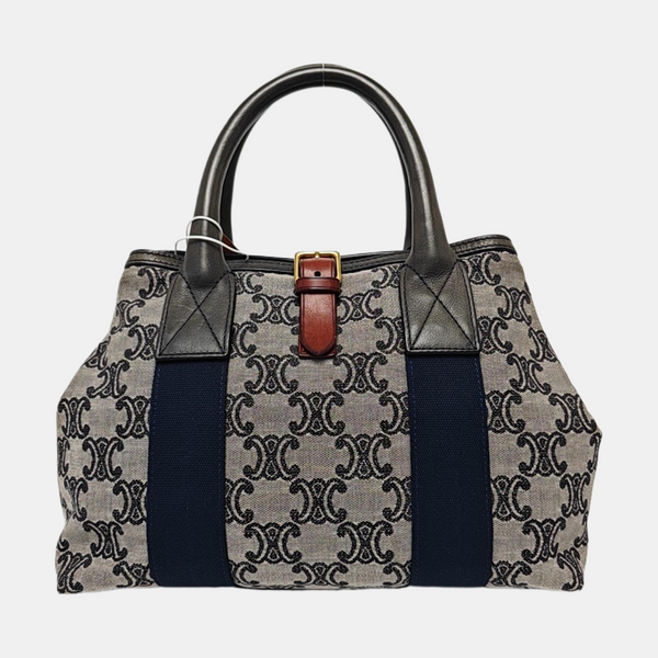 Fabric Tote Bag Gray