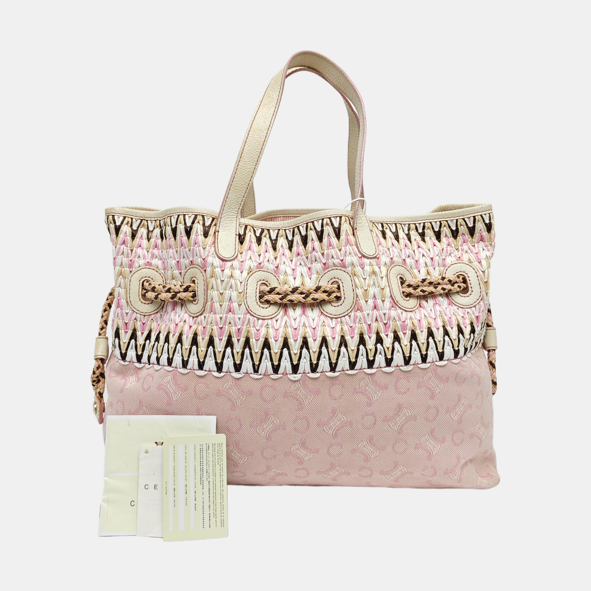 Canvas Tote Bag Pink