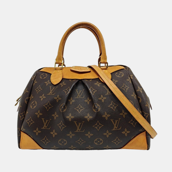 SEGUR Monogram Coated Canvas Brown