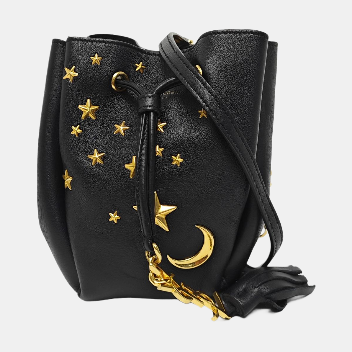 Calfskin Bucket Bag Black