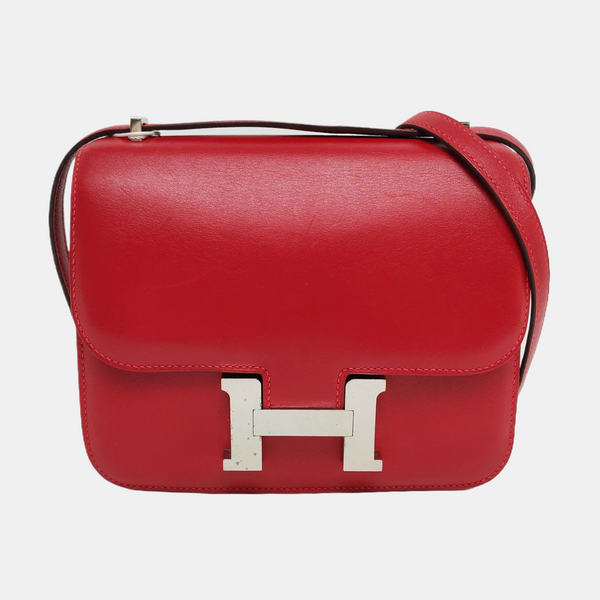 Constance 18 Box Calf Rojo