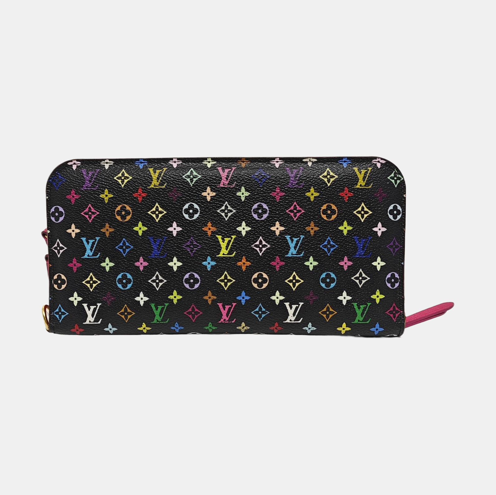 LV × TM INSOLITE Monogram Coated Canvas Black Wallet