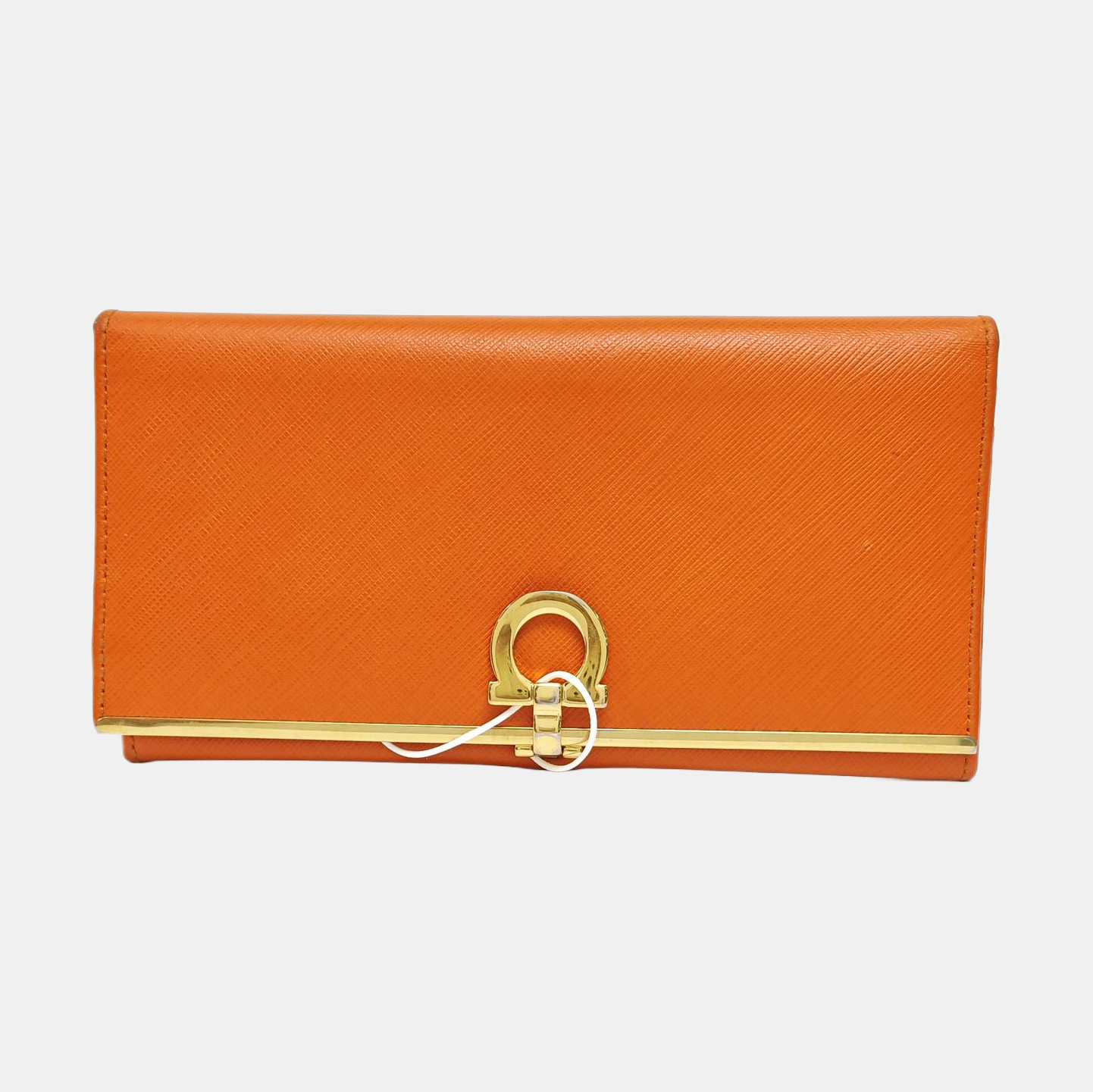 Gancini Calfskin Orange