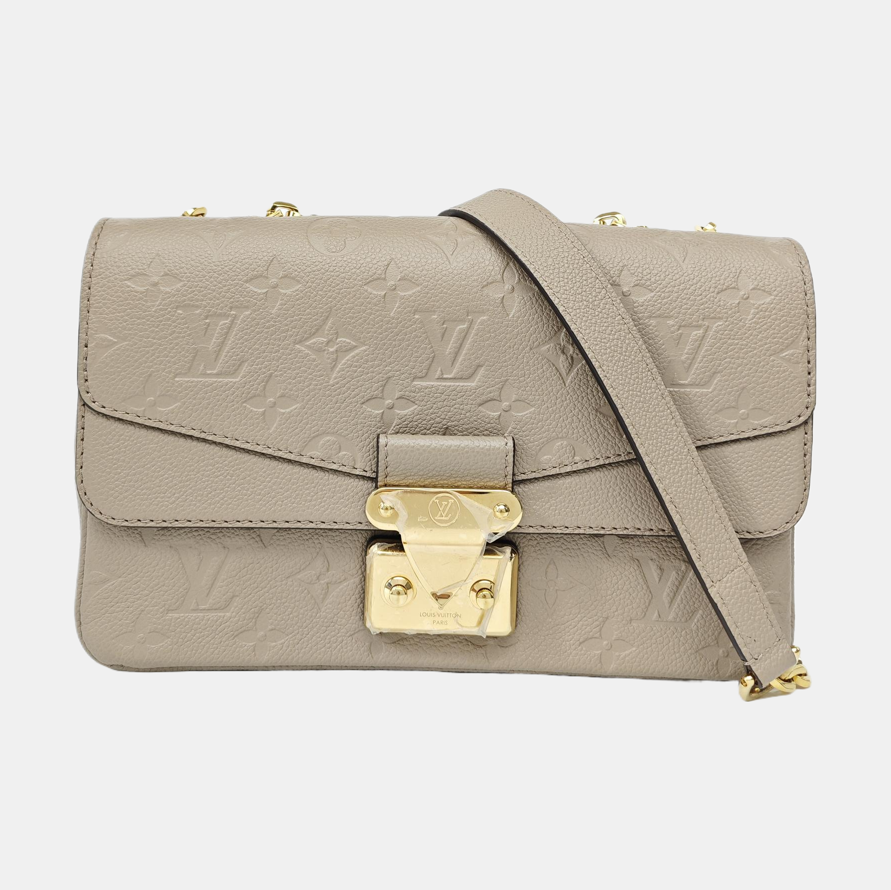 MARCEAU Monogram Calfskin Gray