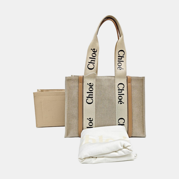 Woody Medium Canvas Beige